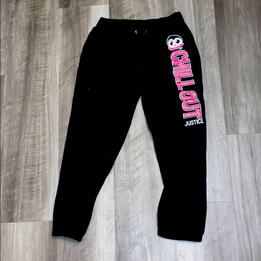 glitter sweatpants